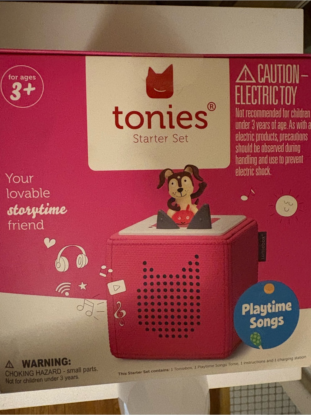 tonies Starter Set Pink - Playtime Songs